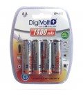 PILA REC DIGIVOLT 1400MAH