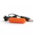 BALA VIBRADORA USB NARANJA