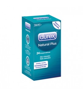DUREX NATURAL PLUS 24 UDS