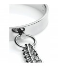 SLAVE COLLAR ATADURA PLATA