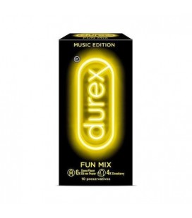 DUREX MUSIC EDITION FUN MIX 10UDS