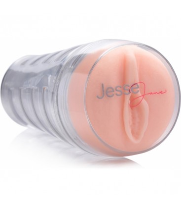 JESSE JANE DELUXE SIGNATURE PUSSY STROKER MASTURBADOR RALISTICO FLESH