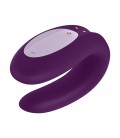 SATISFYER DOUBLE JOY CON APP MORADO
