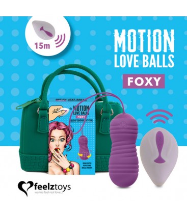 FEELZTOYS MOTION LOVE BALLS FOXY