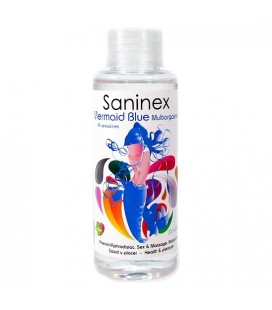 SANINEX MERMAID BLUE MULTIORGASMIC - SEX & MASSAGE OIL  100ML