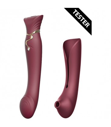 QUEEN SET WINE RED TESTER