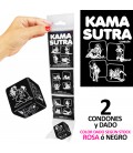 TIRA KAMASUTRA 2 CONDONES + DADO HETERO