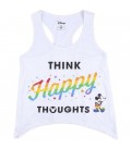 CAMISETA TIRANTES PUNTO SINGLE JERSEY DISNEY PRIDE BLANCO