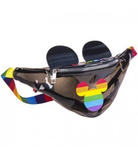 BOLSO RIÑONERA TRANSPARENTE DISNEY PRIDE MULTICOLOR