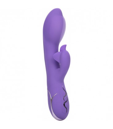 VIBRADOR PUNTO G DOBLE ESTIMULACIoN MORADO