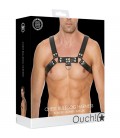 CHEST BULLDOG HARNESS NEGRO