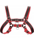 CHEST BULLDOG HARNESS ROJO