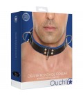 COLLAR BONDAGE DELUXE TALLA uNICA AZUL