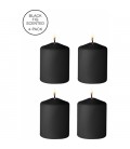 TEASE CANDLES - DISOBEDIENT SMELL - 4 PIECES - NEGRO