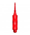 CIRCE BALA LUMINOSA ABS BULLET WITH SILICONE SLEEVE 10 VELOCIDADES ROJO