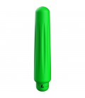 DELIA BALA VIBRADORA ABS BULLET WITH SILICONE SLEEVE 10 VELOCIDADES VERDE