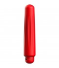 DELIA BALA VIBRADORA ABS BULLET WITH SILICONE SLEEVE 10 VELOCIDADES ROJO