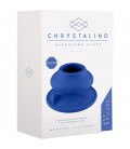 CHRYSTALINO SILICONE SUCTION CUP BLUE