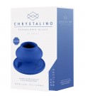 CHRYSTALINO SILICONE SUCTION CUP BLUE
