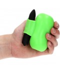 OUCH MASTURBADOR CON VIBRADOR FLUORESCENTE GLOW IN THE DARK