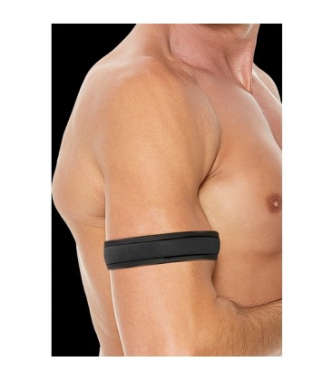 OUCH PUPPY PLAY NEOPRENE ARMBANDS NEGRO