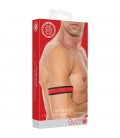 OUCH PUPPY PLAY NEOPRENE ARMBANDS ROJO