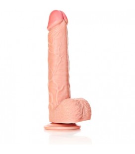REALROCK PENE REALiSTICO CON TESTiCULOS 10 255 CM