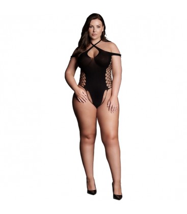 LE DeSIR SHADE LEDA XIII BODY CON ESCOTE CRUZADO Y TIRANTES TALLA GRANDE