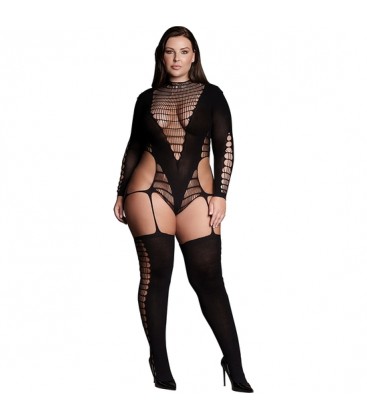 LE DeSIR SHADE KALYKE XXIII BODYSTOCKING CON CUELLO ALTO TALLA GRANDE