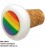 TAPON CERAMICA CORCHO REDONDO CON BANDERA LGBT