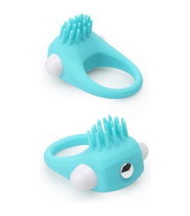 RINGS OF LOVE SILICONE STIMU RING AZUL