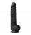 REAL LOVE DUAL DENSITY - PENE REALÍSITICO 38CM NEGRO