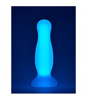 RADIANT SOFT PLUG BRILLANTE DE SILICONA AZUL