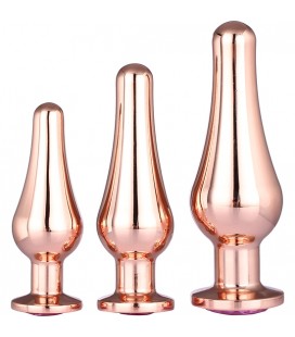 GLEAMING LOVE PLEASURE SET ROSE GOLD