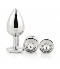 GLEAMING LOVE SILVER PLUG SET