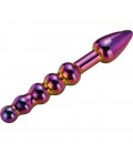 GLAMOUR GLASS RIDGED ANAL DILDO