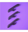 VIVE GADA VIBRADOR CONEJITO TRIPLE ESTIMULACIoN MORADO