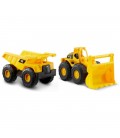 PACK 2 VEHICULOS CONSTRUCCION 25CM